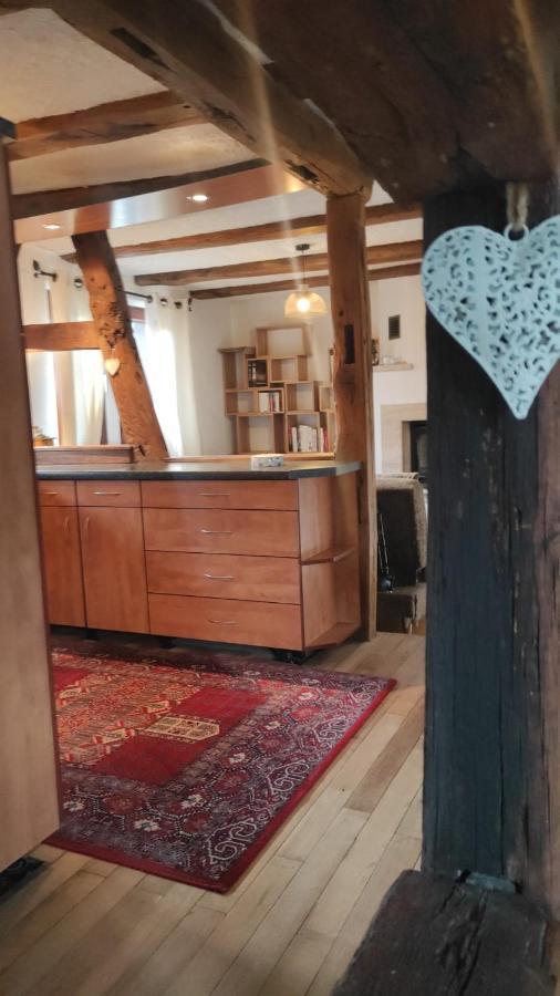 Gite Au Petit Ruisseau-Etage Et Combles-Maison Alsacienne 4 Personnes 4 Nuitees Minimum Langensoultzbach ภายนอก รูปภาพ