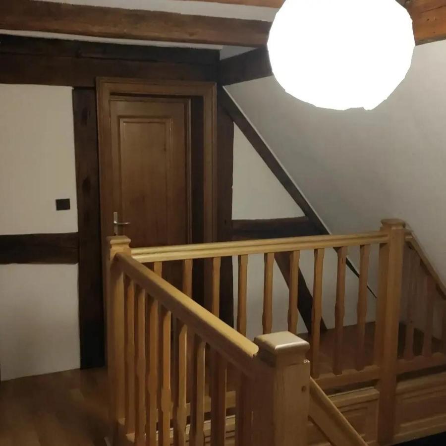Gite Au Petit Ruisseau-Etage Et Combles-Maison Alsacienne 4 Personnes 4 Nuitees Minimum Langensoultzbach ภายนอก รูปภาพ